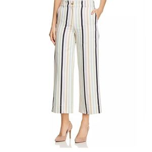Tory Burch Multicolor Striped Wide Leg Pants